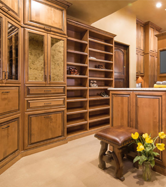 beautiful custom closet